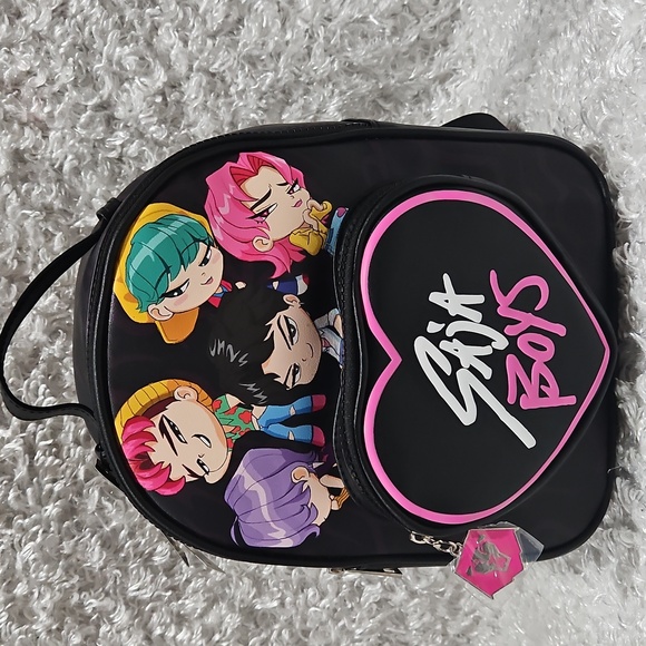 Bioworld Handbags - NWT KPop Demon Hunters Saja Boys Mini Backpack